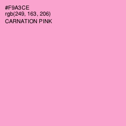 #F9A3CE - Carnation Pink Color Image